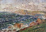 Paul Signac, stiff northwest breeze